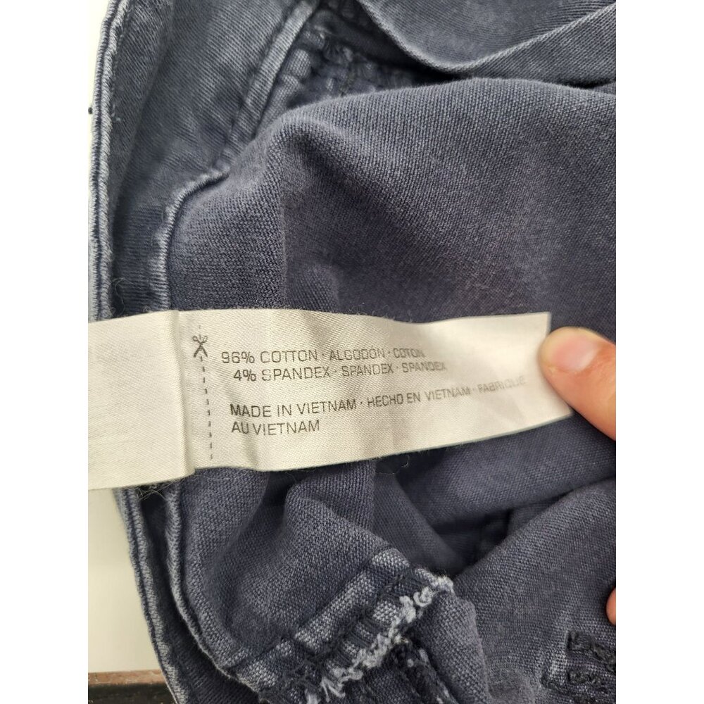 UNIONBAY Juniors SZ 5 Vintage Indigo Blue Mini Shorts y2k Preppy summer - Picture 8 of 9